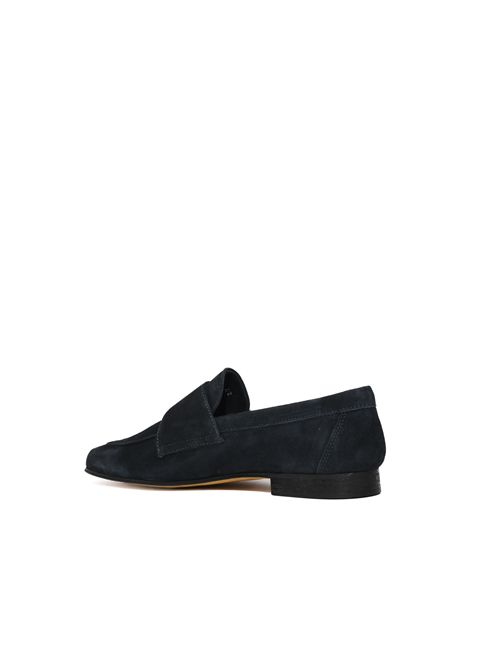 Mocassini Amalfi in suede con doppia fibbia Blu ENRY HOBB'S | 22297-1-V07-AMALFIBLU